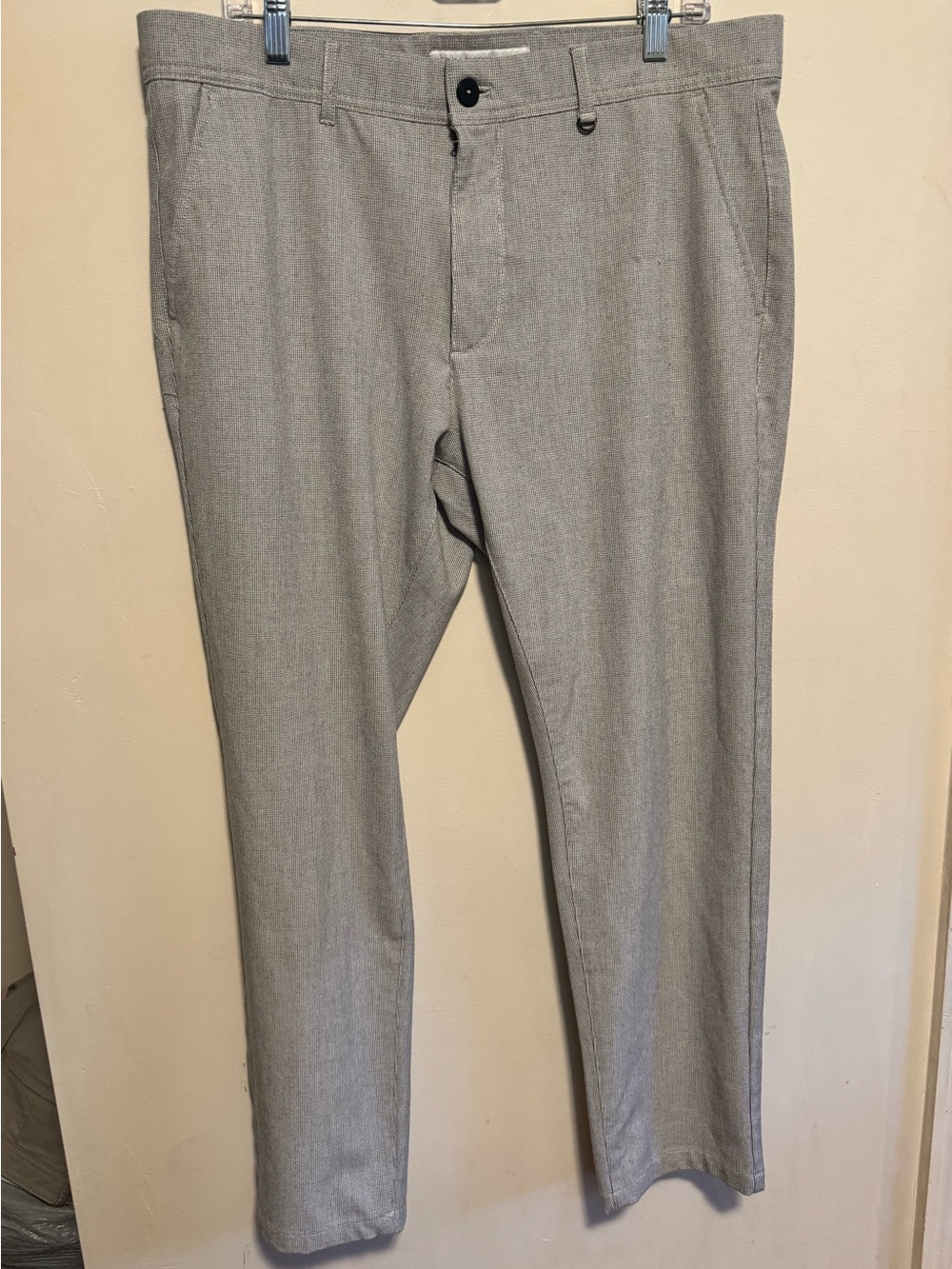 Denim & Flower Light Gray Men's Dress Pants